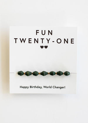 Milestone Birthday Bracelets - Mercy House Global