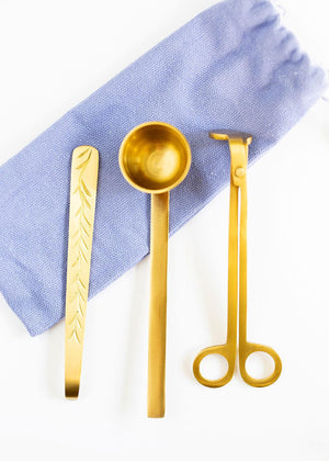 Brass Candle Tools | Set of 3