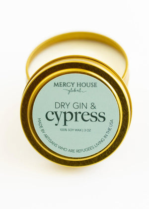 Dry Gin & Cypress 3 oz Candle