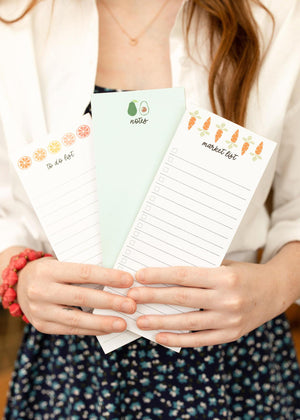 Shopping List Notepads | Set of 3