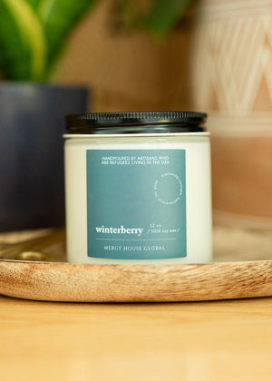 Winterberry Candle | 12 oz. Glass Jar