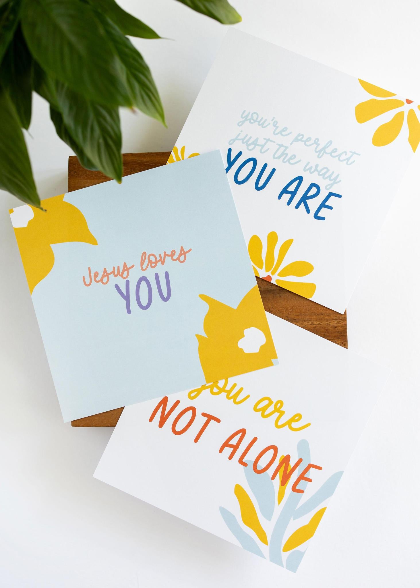 You are Enough | 8” x 8” Set of 3 Prints