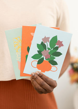 Floral Greeting Cards |Set of 3