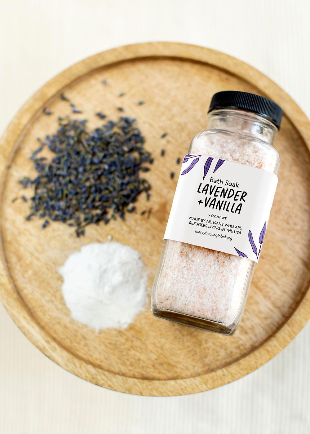 Lavender + Vanilla Bath Soak