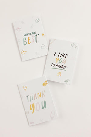 Thank you Cards | Set of 6