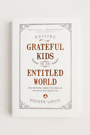 Raising Grateful Kids Book | Autographed Copy Book - Fair Trade - Mercy House Global
