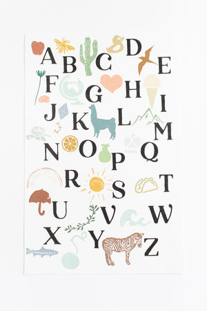 Alphabet Poster | Sanaa Collection - Mercy House Global